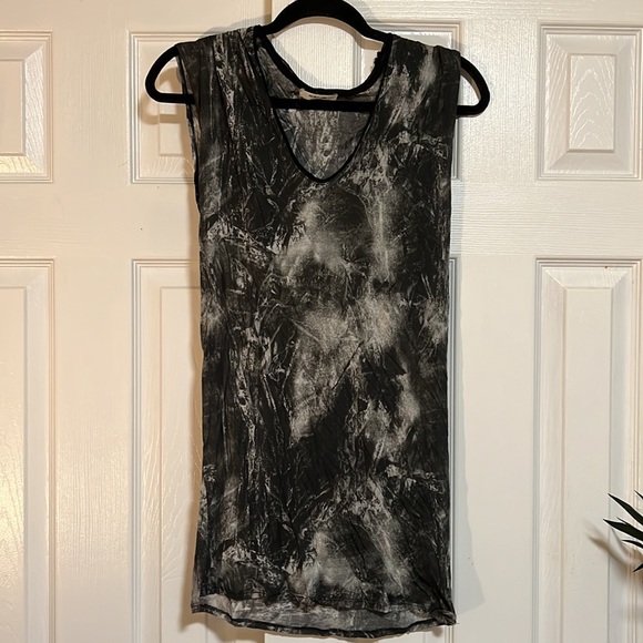 Helmut Lang Dark Matter Print Tank Top - Picture 2 of 6
